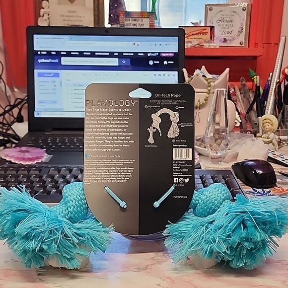 PLAYOLOGY Toys That Makes Scents To Dogs 1 MEDIUM KNOTTED ROPE Chew N… - Picture 4 of 6